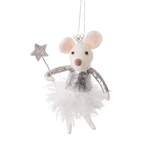 Abbott Collection  Princess Mouse Ornament, 6-inch Height
