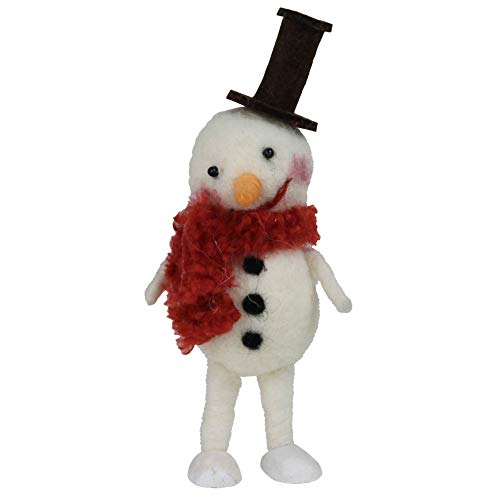 HomArt 0424-50 Snowman with Red Scarf, 7.5-Inch Height, Felt