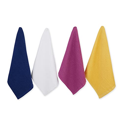 DII Design Basic Barmop Collection Kitchen, Dishtowel Set, Bold 4 Count