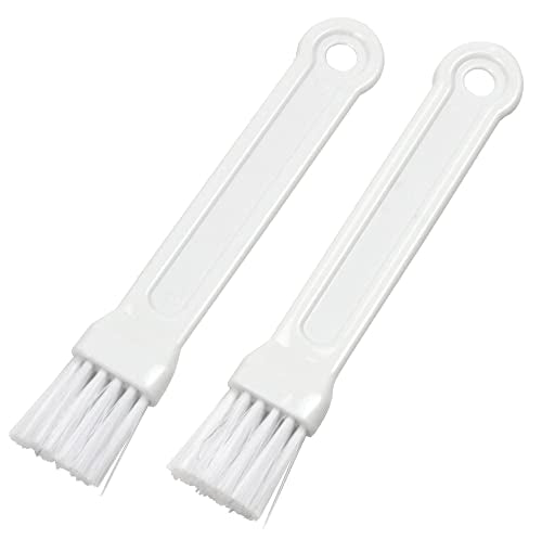 Chef Craft Select Plastic Mini Pastry Brush, 6.75 inch 2 piece set, White