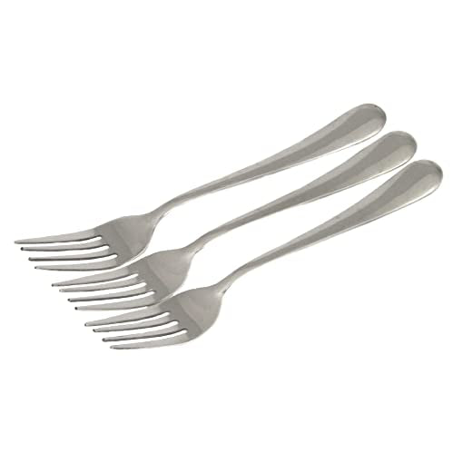 Chef Craft Heavy Duty Stainless Steel Meat Fork Set, 7.5 inch 3 Piece
