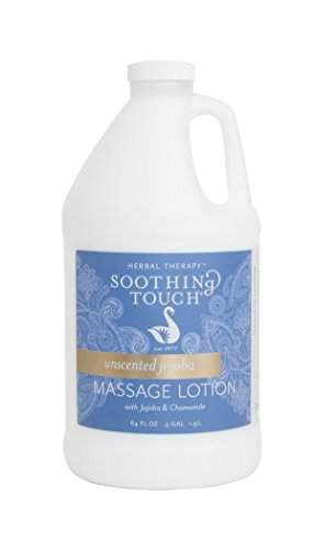 Soothing Touch Unscented Jojoba Massage Lotion, 1/2 gallon