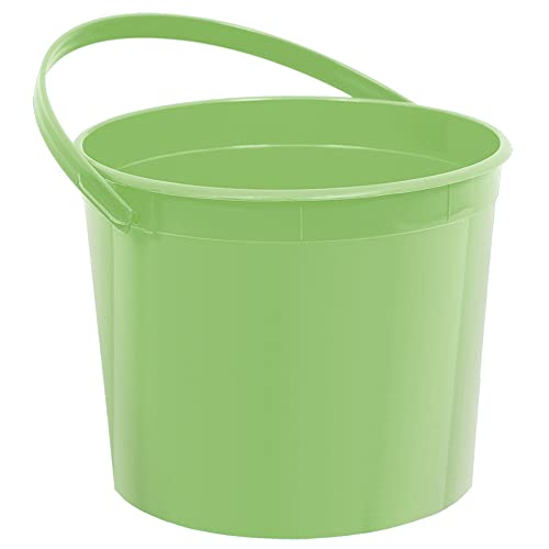 Amscan Plastic Bucket | Kiwi | Party Accessory
