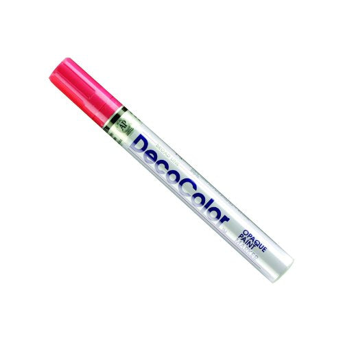 Uchida 300-C-2 Marvy Deco Color Broad Point Paint Marker, Red
