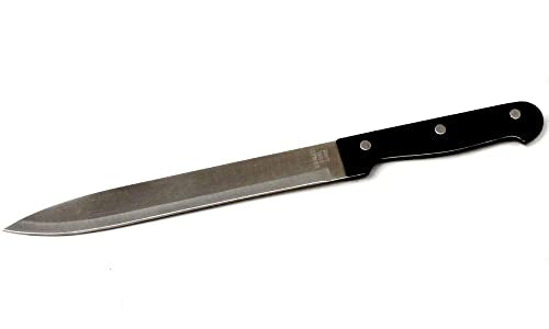 Chef Craft Select Carving Knife, 8 inch blade 14 inch in length, Black