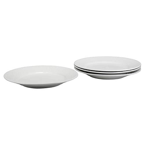 BIA Cordon Bleu 902687S4SIOC Tabula Porcelain Dinner Plates White