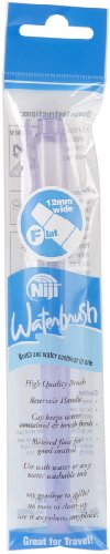 Yasutomo Niji Water Brush with 12mm Tip, Flat