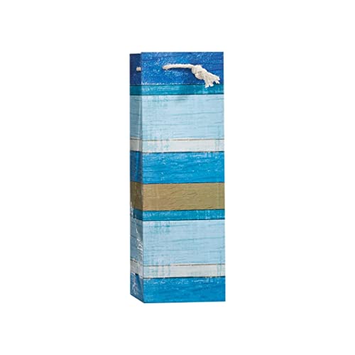 Design Design Wine Bottle Tote Bag (Boardwalk)