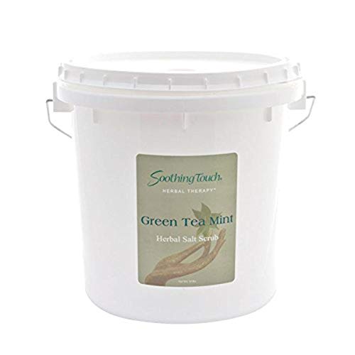 Soothing Touch W67365TM1 Salt Scrub Green Tea Mint, 10-Pound