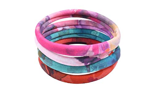 Bamboo Trading Company RH116 Bella Collection Autumn Floral Hair Tie