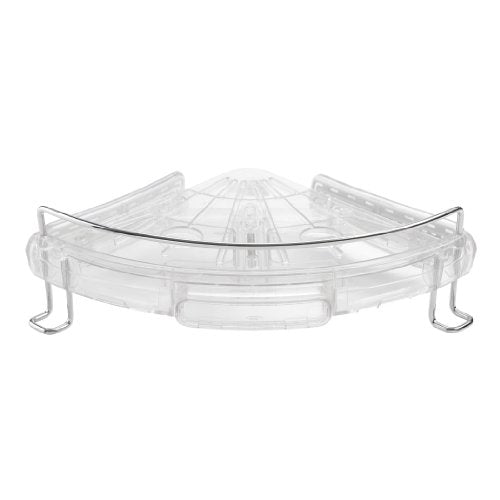 OXO - Good Grips Press-Sure Corner Shower Caddy - Suction Bath Accessory for All Surfaces