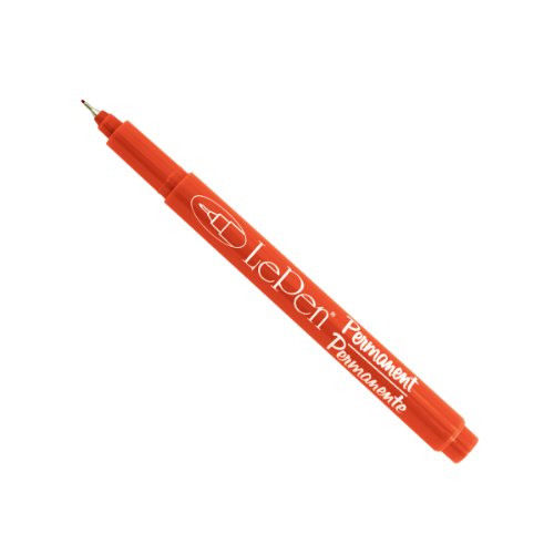 Uchida of America 4210-C-2 Le Pen Permanent Extra Fine Pen, Red