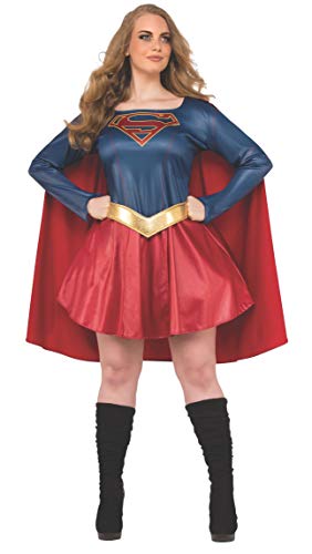 Rubie's Women's Supergirl TV Plus Size Costume, Multi