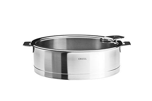 Cristel Strate Removable Handle 4.4-Qt. Saute Pan and Lid