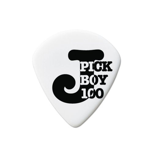 Osiamo Pickboy J-Pick, White, Cellulose, 1.00mm, 10 picks