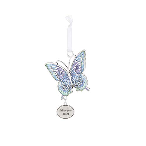 Ganz ER62795 Follow Your Heart Ornament, 3-inch High, Multicolor