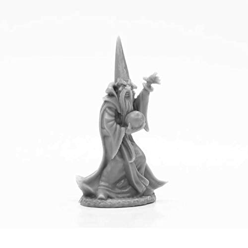REAPER Oman Ruul Wizard Miniature 25mm Heroic Scale Figure Dark Heaven Bones Reaper Miniatures