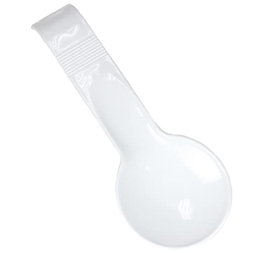Chef Craft Select Plastic Spoon Rest, 11.75 inch, White