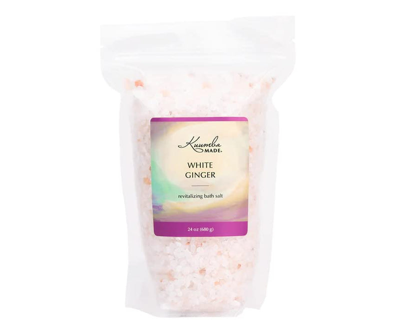 Kuumba Made White Ginger Bath Salt - 5 Oz