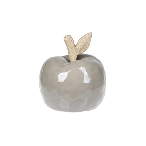Ganz CB175138 Apple Figurine (Large, Gray)