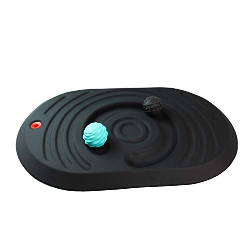 Floortex AFS-TEX FCA2032PABK Active Platform Anti-Fatigue Comfort Mat 20 x 32 with Massage Balls