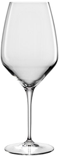 Luigi Bormioli Rocco Atelier Cabernet/Merlot Wine Glass, 23-3/4-Ounce, Clear, 6 Count (Pack of 1)