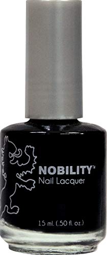 LeChat Nobility Nail Lacquer - 15 mL (Black - NBNL02)