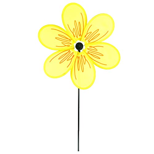 Midwest Design Imports 55946 Flower Garden Flag, 21-inch Height, Yellow