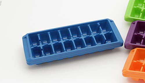 Chef Craft Select Stack or Nest Ice Cube Tray, 13 inch 2 piece set, Color May Vary