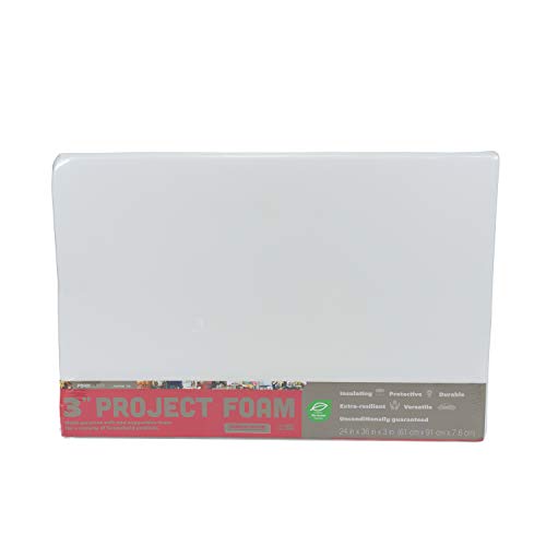 Fairfield P24363 Project Foam, White