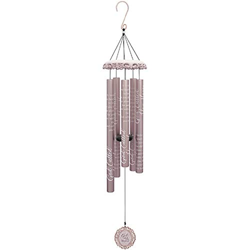 Carson 62743 God Called You Home Vintage White Chime, 40-Inch Length