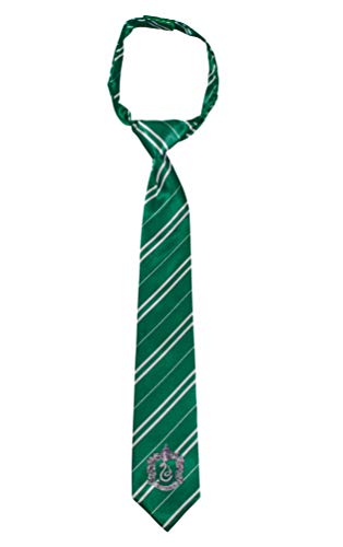 Disguise Harry Potter Slytherin Breakaway Necktie Costume Accessory, Green & Gray, Childrens Size