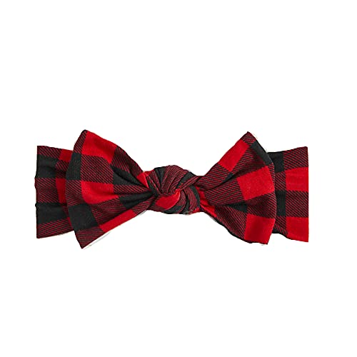 Mud Pie Baby Girls' Buffalo Check Headband, One Size