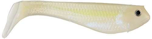 Jenko Fishing JBS5WS Booty Shaker 5.0-5" Swim Bait White Shad