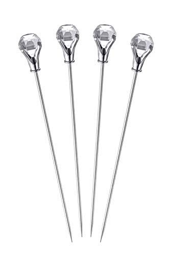 Prodyne BL-6 Bloody Mary Cocktail Skewer, Set of 4, Clear