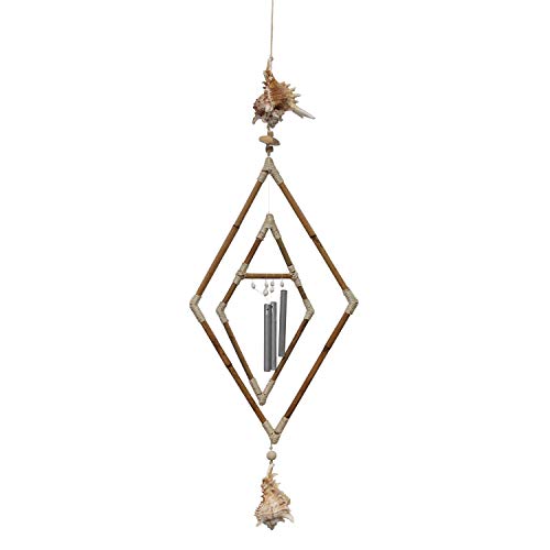 Beachcombers Shell in Diamond Shape Windchime