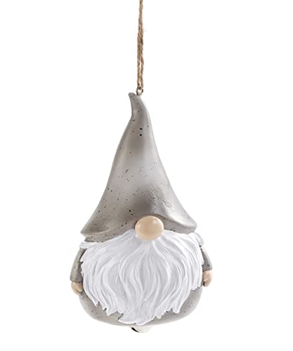 Giftcraft 718083 Gnome Wind-Bell, 4.9-inch Height, Polyresin