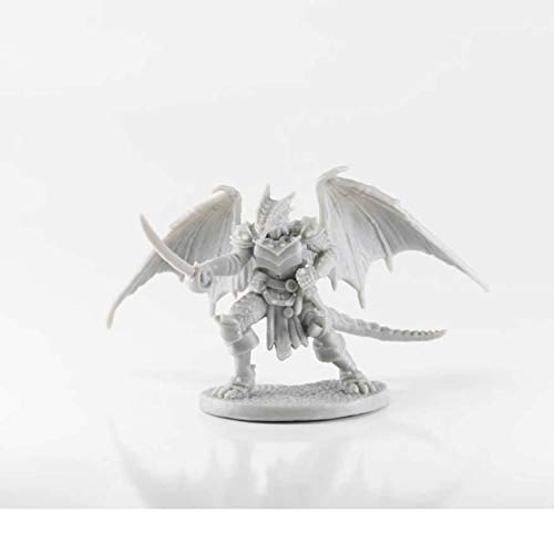 REAPER Tazythas Dragonfolk Rogue Miniature 25mm Heroic Scale Figure Dark Heaven Bones Reaper Miniatures