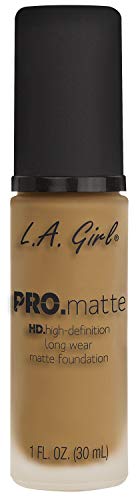 L.A. Girl Pro Matte Foundation, Sand, 1 Fluid Ounce