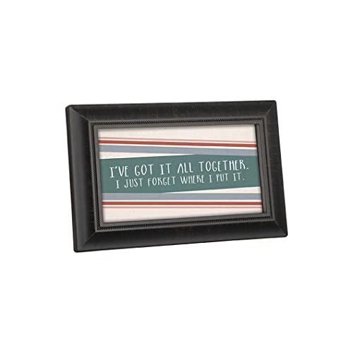 Carson Home Message Bar Framed, 6-inch Length, Small (All Together)