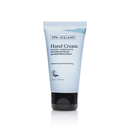 SPA of ICELAND Hand Cream, Natural Ingredients with Shea Butter and Sea Buckthorn Extract