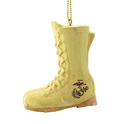 Kurt Adler 2 75" Resin Marine Corps Boots Ornament