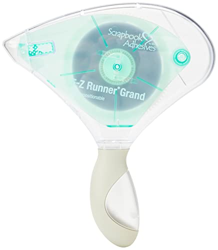 Scrapbook Adhesives by 3L Tape Dispenser E-Z Runner Grand Repo Dots, us:one size, Clear