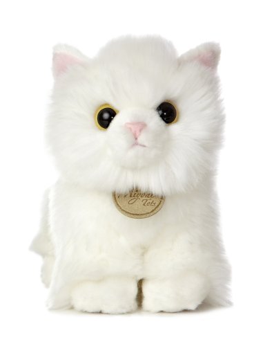 Aurora World Miyoni Angora Kitten Plush, 7.5" Tall