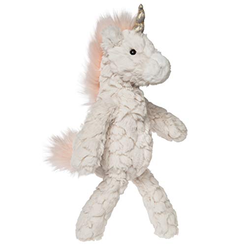 Mary Meyer Cream Putty Stuffed Animal Soft Toy, Unicorn, 10-Inches