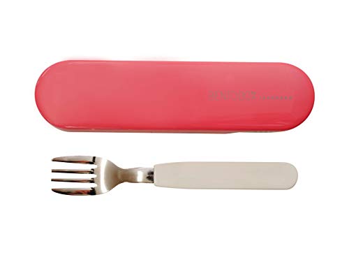 Fork and Case, Eco-Friendly Lunch Accessory, Made in Japan, Takenaka Bento box (Raspberry Pink)