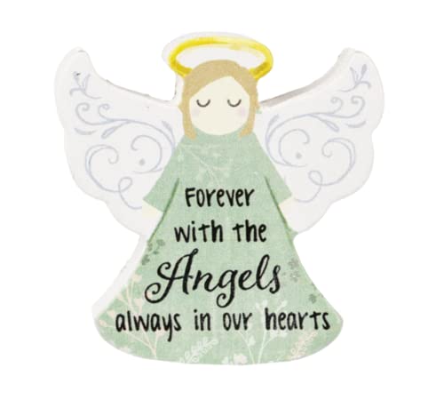 Ganz Block Talk - Forever with the Angels always in our hearts, 2.50 Inches Width, 1 Inch Depth, Multicolor
