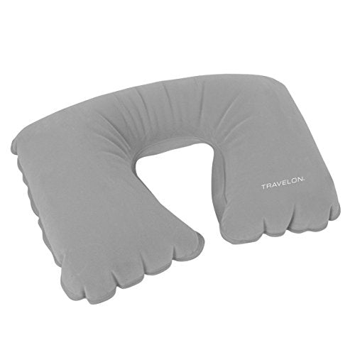 Travelon ~ Inflatable Pillow, Gray