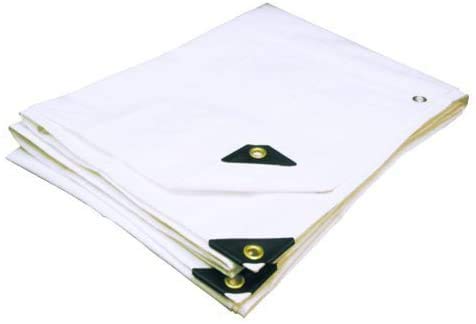 EZ Travel Distribution EZ Travel Collection Extra Heavy Duty Tarp, 3-Ply Coated Reinforced Canopy, 6 oz, 3 Layer, Includes Tarp Tools and Toys Maintenance Manual, 20√ïx40√ï