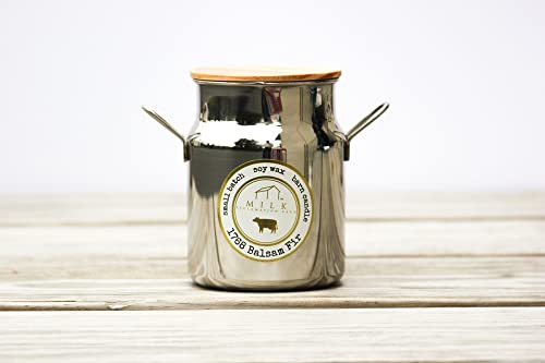 Milk Reclamation Barn Candles Churn Candle Clothesline Linen, 12.5 Ounces, Home, Home D√©cor